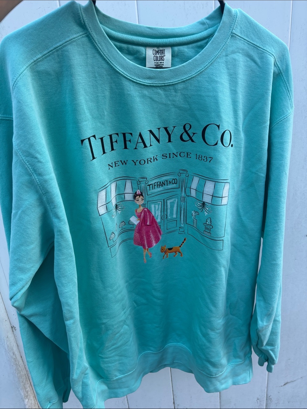 Tiffany & Co.Crewneck Sweatshirt with Audrey Hepburn L